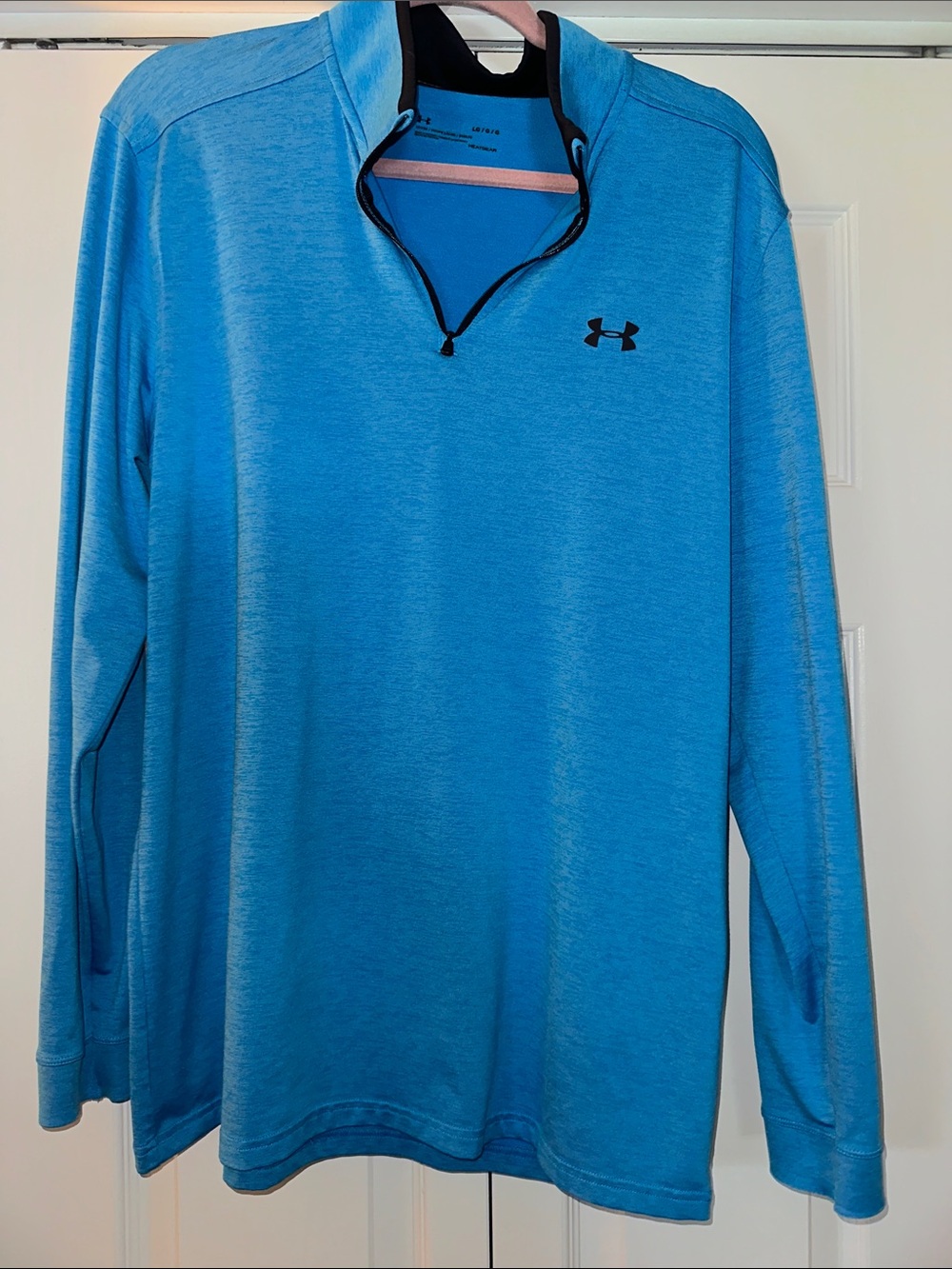 Under Armour Men’s Turquoise Blue Quarter-Zip Pullover